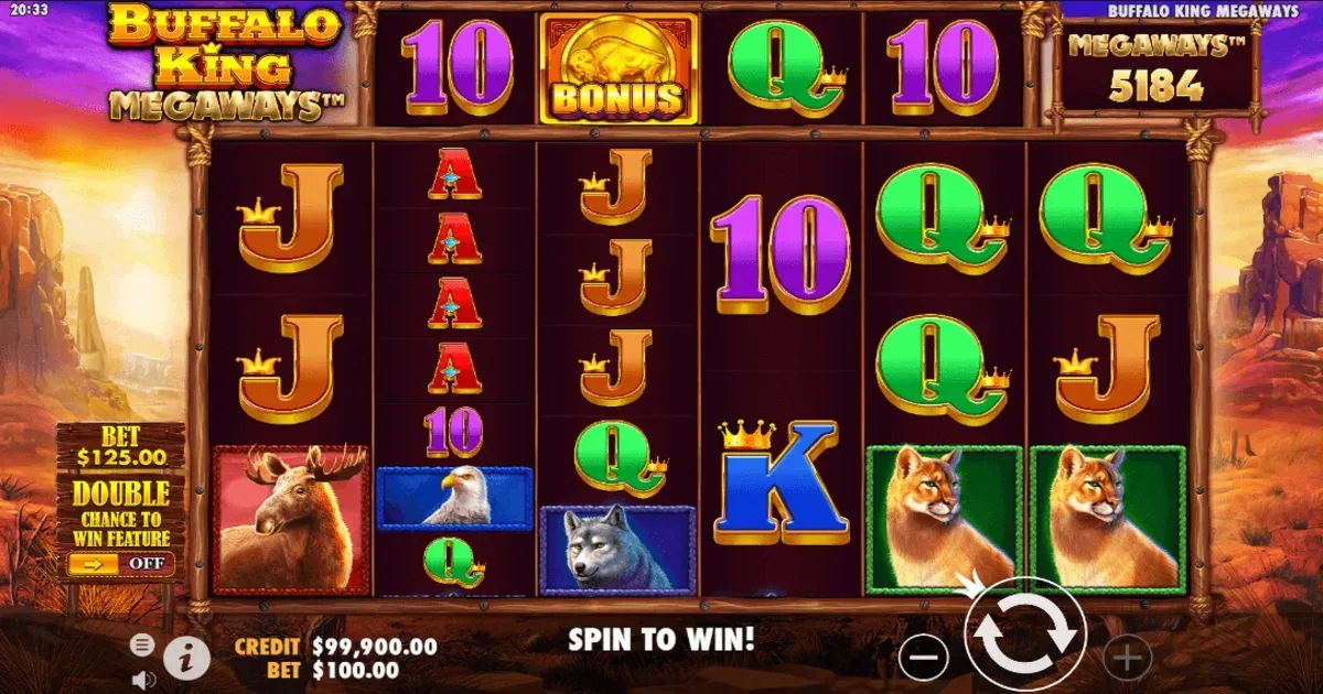 Buffalo King Megaways Slot
